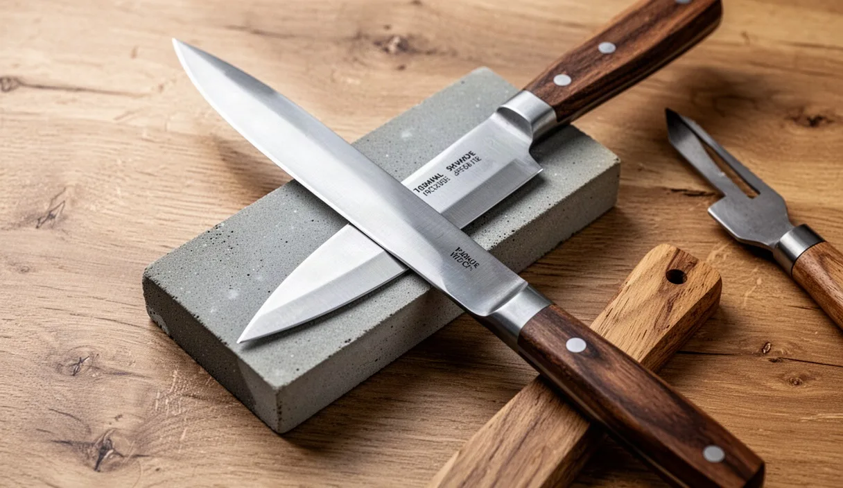 Cómo afilar y mantener los cuchillos de cocina en casa