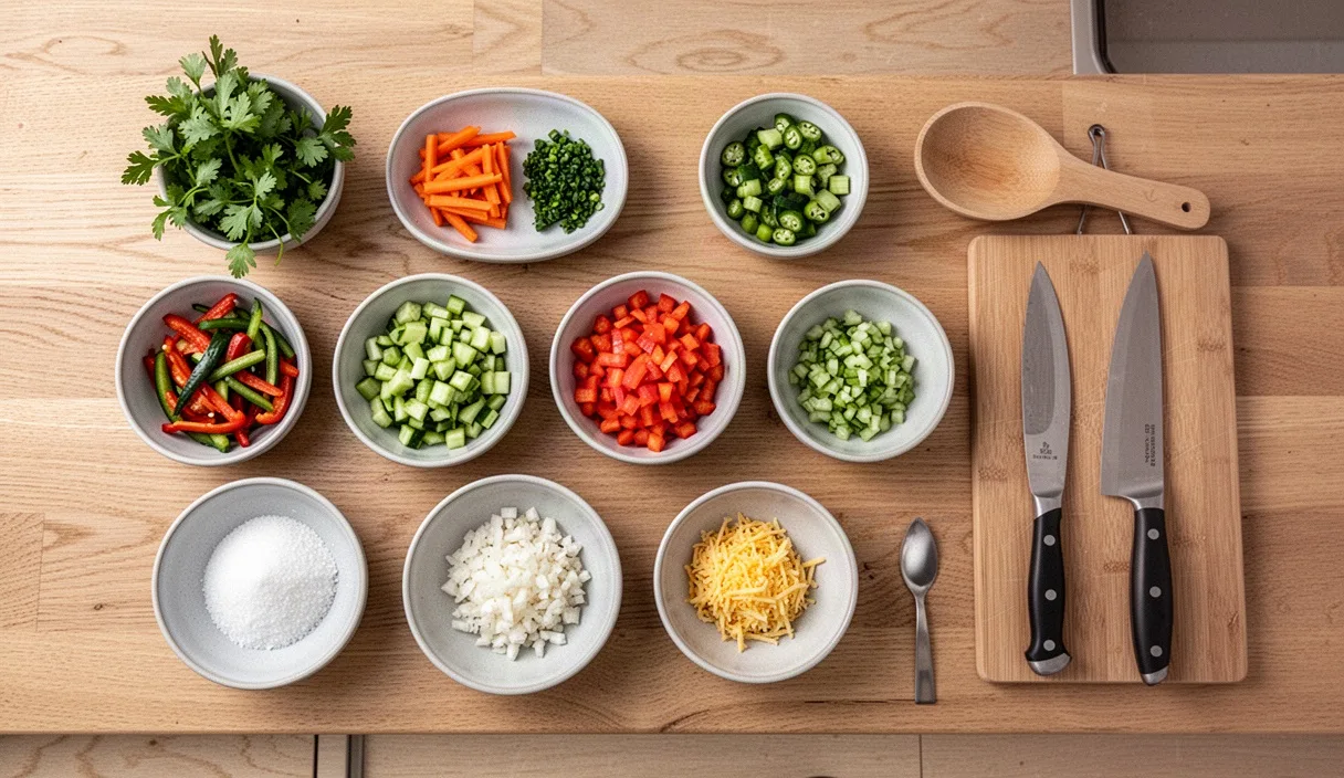 Cómo montar una mise en place eficiente antes de cocinar